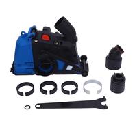 Protection Extraction de Poussière pour Meuleuse d’Angle, Compatible 39,5-44,5mm, Profondeur de Réglable - Collecte Efficace des Débris, Raccord Aspirateur Facile, Usage