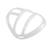 Protection Faciale de Boxe Style Singe, Casque de Combat Adultes ABS | Grille Détachable, Vision Large et Respiration, pour Entraînement Arts Martiaux et Gym, Blanc
