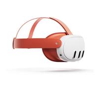 Oculus Protection faciale pour Meta Quest 3 avec sangle de maintien Orange sanguine