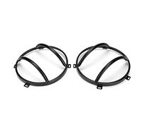 Protection Feux Arrière Métal, Couvre Feux Résistant Noir, Compatible JK 2007 - 2017 - Durable Anti - Corrosion, Installation Facile Sans Modification (Noire)