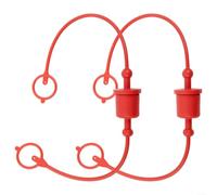 Protection fiable pour votre hydraulique hydraulique Quick Connect Lot de 2 bouchons anti-poussière (6,35 mm)