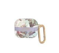 Guess Coque pour AirPods 3 GUA3HHFLU avec mousqueton – design floral pastel multicolore