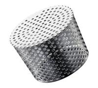 Protection foliaire Downpipe - Bouchon filtre gouttière en acier inoxydable 304 | Insert du filtre d'évacuation - Grille de protection du tuyau de pluie pour extérieur anti-encrassement 50-200 mm
