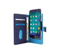 Protection Folio Universelle - Puro - Xl - Cuir Écologique - 5,1 Pouces - Bleu Foncé