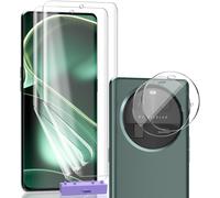 Protection For Oppo Find X6 Screen Protector, Flexible Tpu Film 2 Pieces + 2 Pieces Oppo Find X6 Tempered Glass Lens Protection \ Anti-Scratch Easy To Install