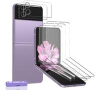 Protection For Samsung Galaxy Z Flip 3 Screen Protector Film Tpu Flexible 3 Piece And Galaxy Z Flip 3 Tempered Glass Lens Screen Protector 2 Piece. Hd Clear Film For Galaxy Z Flip 3