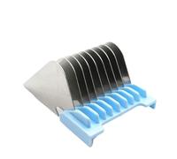 Protection For Tondeuse À Cheveux Compatible Avec WAHL Et Moser 1400 1853 | Pièces de rasoir 1170 1230 1233-7100, peigne de fixation for tondeuse à cheveux en acier inoxydable(Sky blue-25MM)