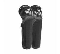 Protection genoux-tibia vélo enfant TSG Noir
