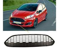 Protection Grille Grille Centrale De Pare-chocs Avant En Nid D'abeille Noire Pour Ford Pour Fiesta Pour Zetec-S Pour MK7 2013-2016