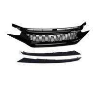 Protection Grille Grille De Calandre Avant De Course Pour Civic 10e Génération 2016-2021 Séparateur De Grille Pare-chocs Supérieur(16-18)