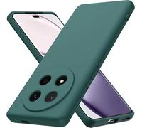 Protection Honor Magic7 Lite 5g - Silicone Liquide - Vert Foncé