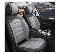 Protection ImperméAble Cuir 5 Sièges Pour Hummer Pour H2 Pour H3 Housse De Siège De Voiture En Cuir Accessoires De Voiture De Style Automatique Couverture Couvre Sieges(Gris)