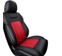 Protection ImperméAble Cuir Pour VW Pour Golf 4 1999 2000 2001 2002 2003 Housses Siège Voiture Sur Mesure Automobiles Imperméable En Simili Cuir Couverture Couvre Sieges(Noir et rouge,SE)