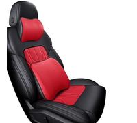 Protection ImperméAble Cuir Pour VW Pour Golf 4 1999 2000 2001 2002 2003 Housses Siège Voiture Sur Mesure Automobiles Imperméable En Simili Cuir Couverture Couvre Sieges(Noir et rouge,DE)