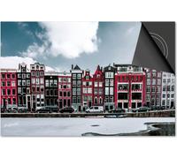 Protection induction 65x52 - plaque de recouvrement induction mat- Dietrix Protection de table de cuisson- Exclusif - Villes - Couleur Amsterdam