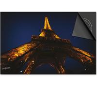 Protection induction 78x52 - plaque de recouvrement induction mat- Dietrix protection de table de cuisson- DELUXE - Villes - Paris Tour Eiffel couleur