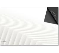 Protection induction 78x52 - plaque de recouvrement induction matt- Dietrix Protection de table de cuisson- Exclusif - Blanc - Abstract Structure du conseil d'administration
