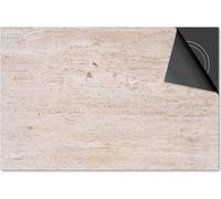 Protection induction 83x51,5 - plaque de recouvrement induction mat- Dietrix protection table de cuisson- Base - Béton - LeichtBraune look