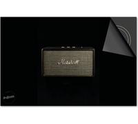 Protection induction 83x51,5 - plaque de recouvrement induction mat- Dietrix protection table de cuisson- Base - Noir et or - Vintage Radio