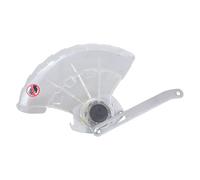 Protection inférieure de tronçonneuse de rechange pour tronçonneuse coulissante de 25,4 cm fabriquée à partir de matériaux robustes