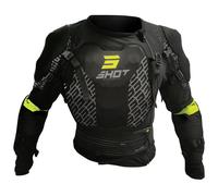 protection integral shot optimal - enfant noir S