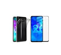 Protection intégrale 360 degres Huawei Nova 5T : Coque Gel de Protection en TPU Invisible arrière Transparente ET Protection écran Full Cover Noir -