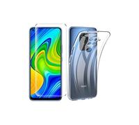 Protection intégrale 360 degres pour Xiaomi Redmi Note 9 : Coque Transparente ET Protection écran