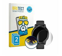 Protection Intégrale 3D Incurvé BROTECT pour Garmin vivoactive 4 (45 mm) 2 Pièces - Couverture Complète, Film Protection Écran