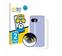 Protection Intégrale 3D Incurvé BROTECT pour Google Pixel 9a (Arrière) 2 Pièces - Couverture Complète, Film Protection Écran