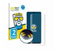 Protection Intégrale 3D Incurvé BROTECT pour Huawei P30 Pro / P30 Pro New Edition 2 Pièces - Couverture Complète Film Pro