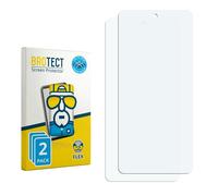 Protection Intégrale 3D Incurvé BROTECT pour Motorola Edge 60 S 2 Pièces - Couverture Complète Film Protection Écran