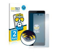 Protection Intégrale 3D Incurvé BROTECT pour Sony Xperia XZ2 Compact 2 Pièces - Couverture Complète, Film Protection Écran