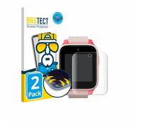 Protection Intégrale 3D Incurvé BROTECT pour TCL Movetime Kids Watch MT46 2 Pièces - Couverture Complète Film Protection Écran