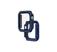 Protection Intégrale avec Verre Trempé pour Watch Series 8 et 7 41mm - Bleu Nuit