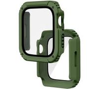 Protection Intégrale avec Verre Trempé pour Watch Series 8 et 7 41mm - Kaki G