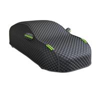 Protection intégrale Contre la Neige et la grêle pour l'extérieur des Voitures : Housses de Protection complètes universelles pour SUV et berlines (Jaune/Noir).