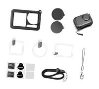 Protection intégrale flexible pour caméras de sport Action 5pro avec bouchons d'objectif et sangle de transport - Housse rigide avec compartiments