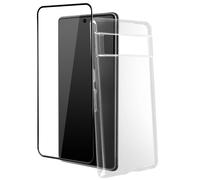Protection intégrale Google Pixel 7 Pro Coque Souple Verre Trempé 4smarts Transparent