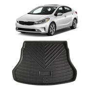 Protection Intégrale pour Coffre pour Kia Forte 2018-2025 - Coussin de Coffre TPE Imperméable à Bords Hauts Antidérapant Accessoire Auto