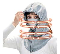 Protection Intégrale Pour La Tête | Confortable Ajustable Résistant Au Vent - Masque De Tête Intégral | Pour le Ski le Fitness le Plein Air le Cyclisme la Course à Pied l'Alpinisme les Sports et le Te