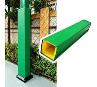 Protection Intégrale Pour Poteau De Basket-Ball Carré,Rembourrage Pour Bâton De Garage,Haut : 5 Ft,Protection De Colonne De Sous-sols Tous Temps(Green,4"x4"/10x10cm)