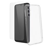 Protection Intégrale pour Samsung A25 Coque Verre Trempé 4smarts Transparent