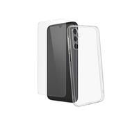 Protection Intégrale pour Samsung A25 Coque Verre Trempé Transparent 4smarts Transparent