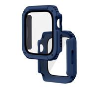 Protection Intégrale Verre Trempé Apple Watch Series 6 / 5 / 4 / SE 44mm Bleu