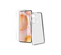 Protection intégrale Verre Trempé pour Honor 50 5G/Huawei Nova 9 + Verre Trempé Caméra Arrière+Coque silicone transparente -