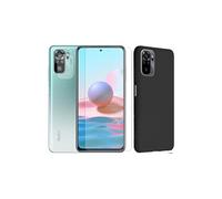 Protection intégrale Verre Trempé pour Honor 50 Lite 4G 6.67 + Verre Trempé Caméra Arrière + Coque souple silicone Noir -