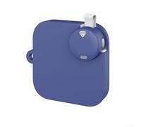Protection intégrée en silicone pour l'alignement de l'enregistreur vocal Soundcore Work AI avec indicateur d'alimentation et voyants d'état (bleu)
