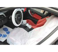 Protection intérieur de véhicule jetable kit 5 pcs - Lot de 100 kits - 19186