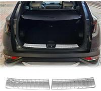 Protection intérieure du seuil de chargement pare-chocs pour Hyundai Tucson 2022-2025 acier inoxydable 2pcs