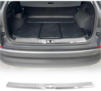 Protection intérieure du seuil de chargement Pare-chocs pour Skoda Kodiaq 2017-2025 Brossé Chrome
